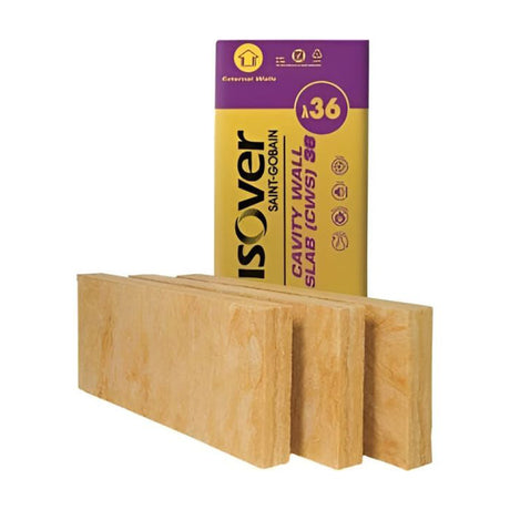 Isover Cavity Wall Slab 36 - 1200mm x 455mm - All Thicknesses