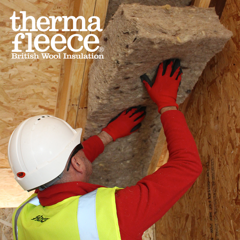 Thermafleece CosyWool Slab - 370mm Width - All Thicknesses