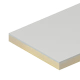 An Ecotherm Eco-Liner insulated plasterboard displayed on a white background