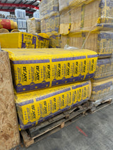 Packs of Isover Cavity Wall Slab 32 displayed in a warehouse